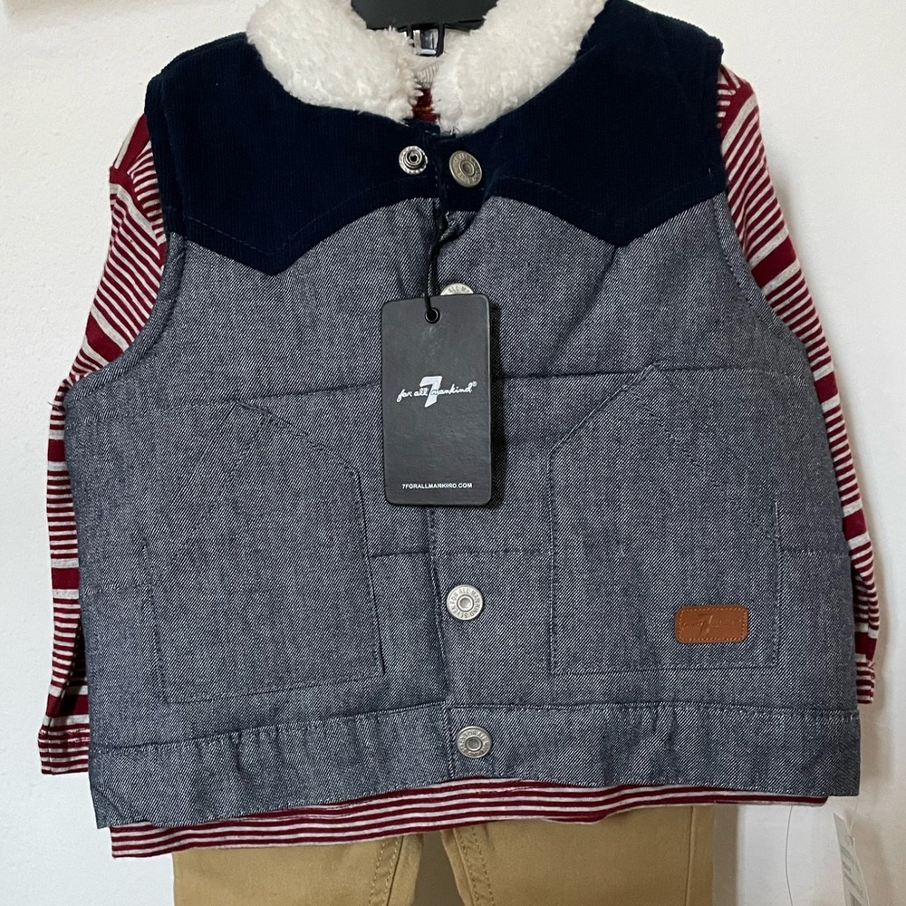 Seven For All Mankind toddler set 12m